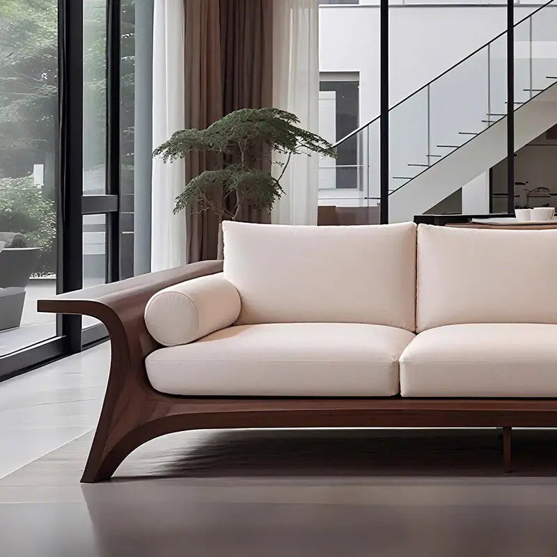 Cushion Vintage Living Room Sofas Aesthetic Beige Modern Living Room Sofas Mid Century Arm Divano Soggiorno Home Furniture