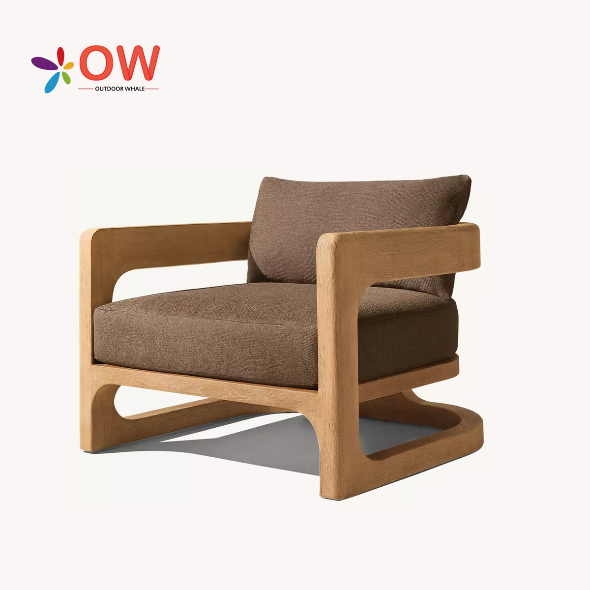 Teak Garden Sofa Set Solid Wood Garden Sets For Parks And Resorts Durable Wooden Outdoor Furniture Set
