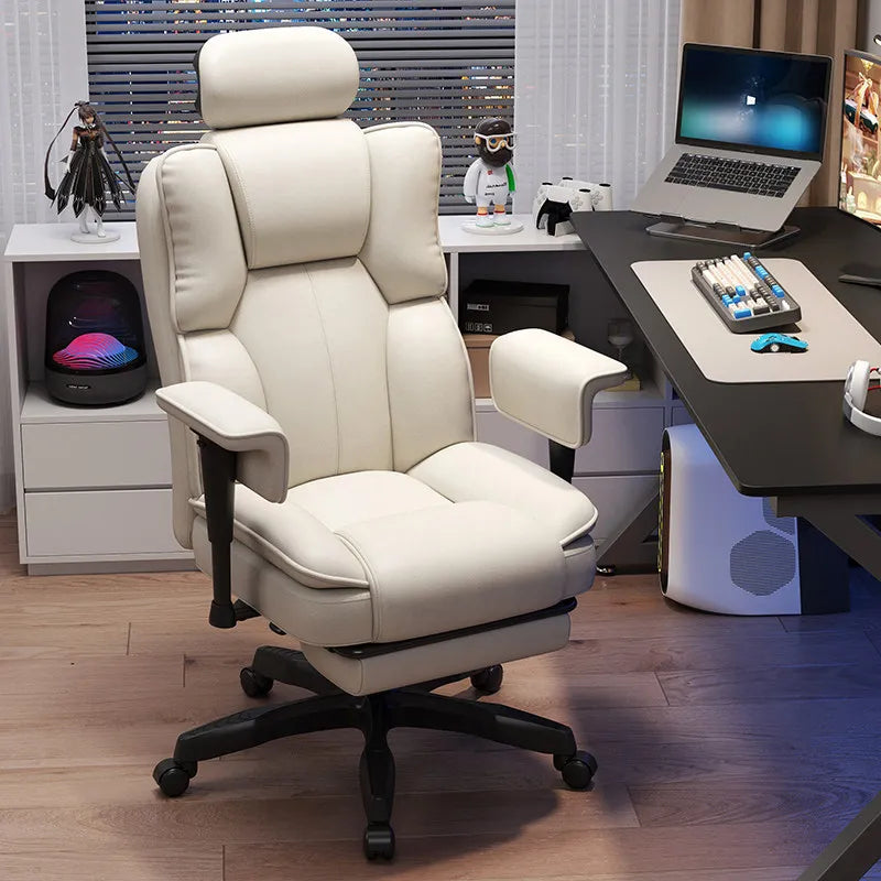 Lazy Living Room Rolling Office Chair Computer Salon Designer Office Chair Swivel Comfortable Silla De Escritorio Home Furniture
