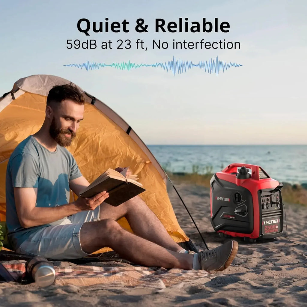 2500Watt Gas Powered Portable Inverter Generator For Home Use