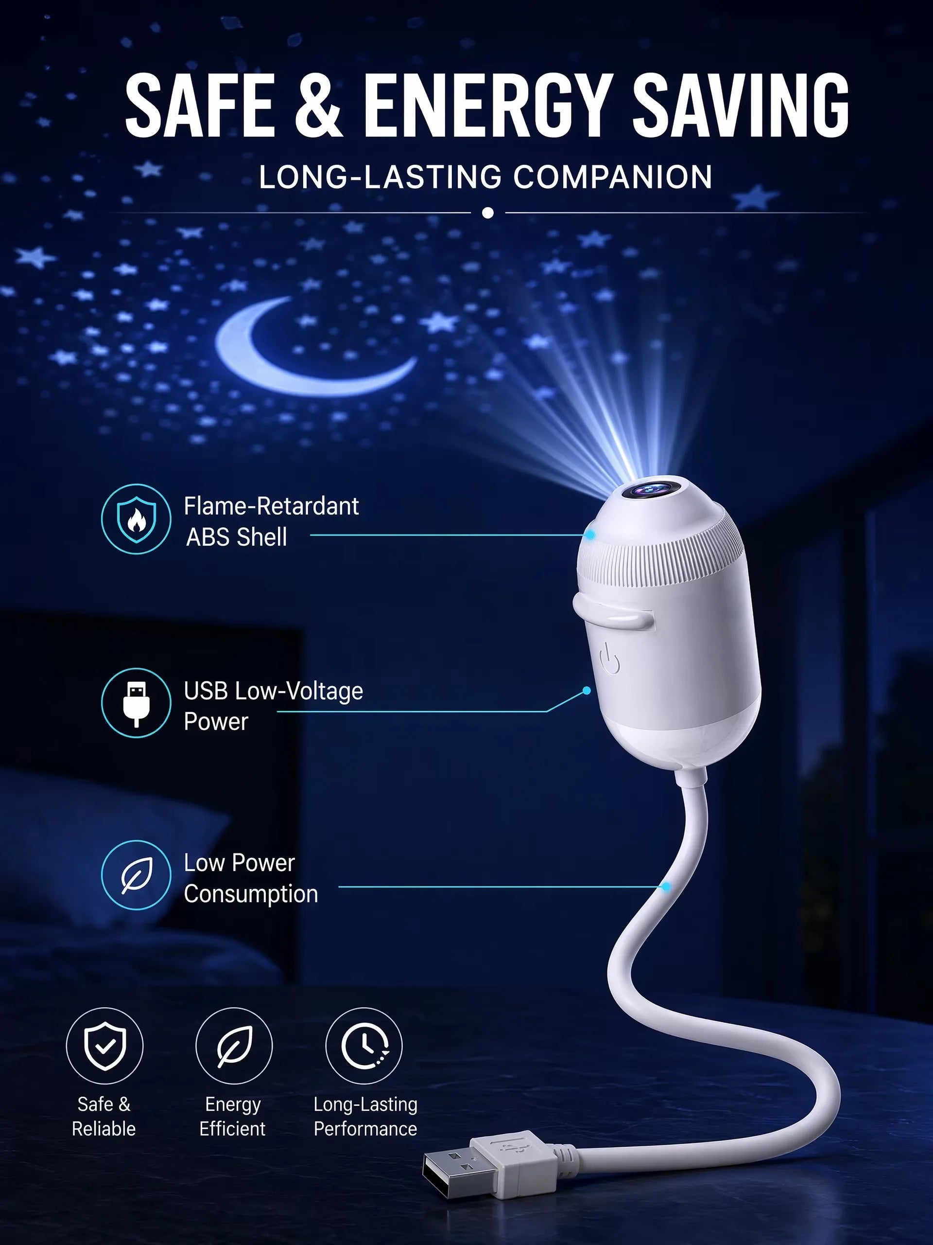 24 Projection Slides USB Plug-in Galaxy Star Projector Night Light Nebula Aurora Starry Sky Projector Light For Bedroom Decor