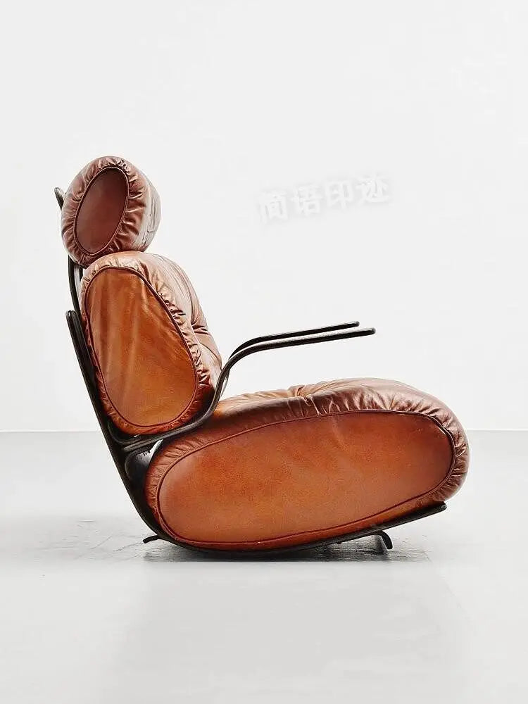 Vintage-style solid wood vintage creative casual lazy lounge chair