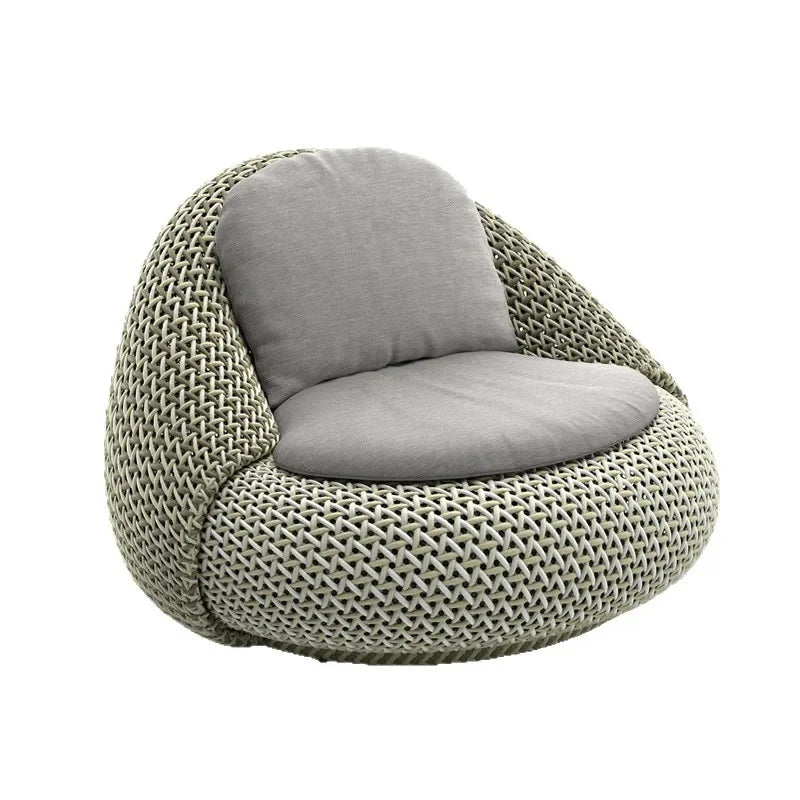 for Outdoor Rattan Sofa Waterproof Sunscreen Aluminum Alloy Courtyard Villa Balcony Terrace Sun Room Bed and Breakfast