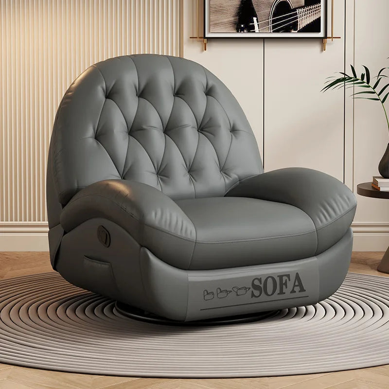HYS multifunctional lazy leisure home single electric recliner rotating bedroom