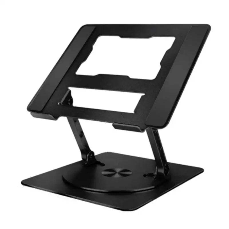 652F Foldable Tablets Bracket Stand Portable Laptop Bracket Heat Dissipation Height Adjustable Stand with 360 Degree Rotating