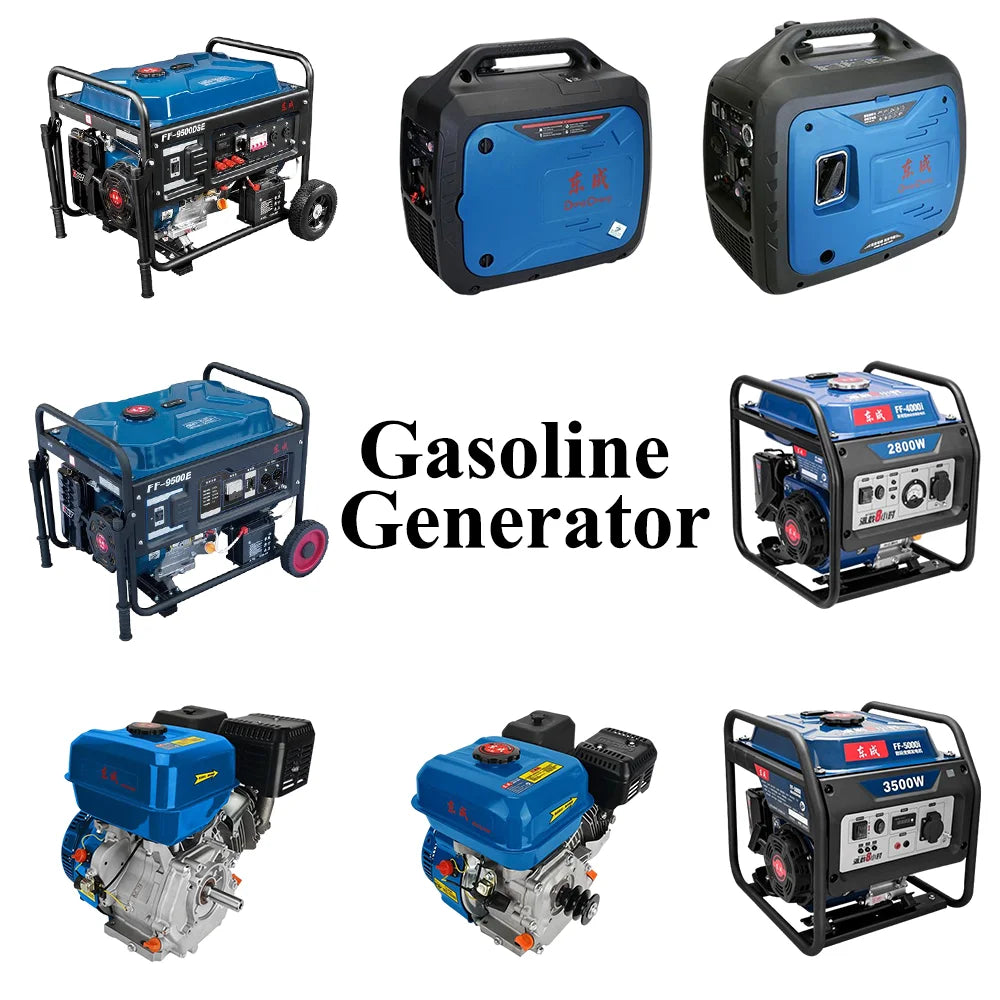 Portable 4-Stroke Single Cylinder Silent Inverter oline Generator 230V 50Hz for Camping & Outdoor Use