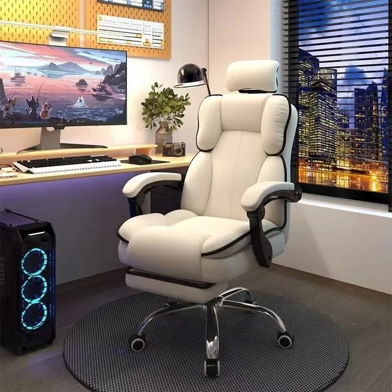 Ergonomic Gaming Office Chair Desk Lumbar Support Reclining Adjustable Headrest Breathable Mesh Home Student Dorm Sillas Cadeira