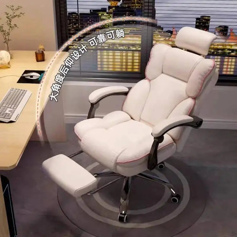 Gameing Mobile Ergonomic Chair Office Chair Recliner Study Computer Bedroom Accent Sillas Office De Oficina Office Furniture