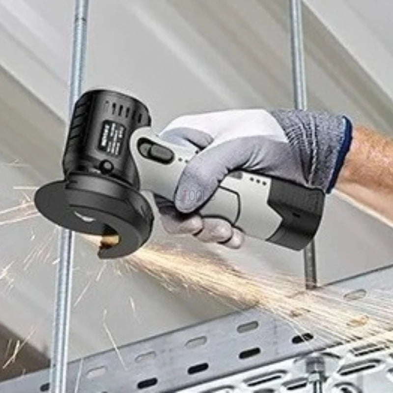 Brushless Angle Grinder Cordless Lithium Battery Handheld Electric Scissors for Cutting Wood Plastic Metal Rebar Professional
