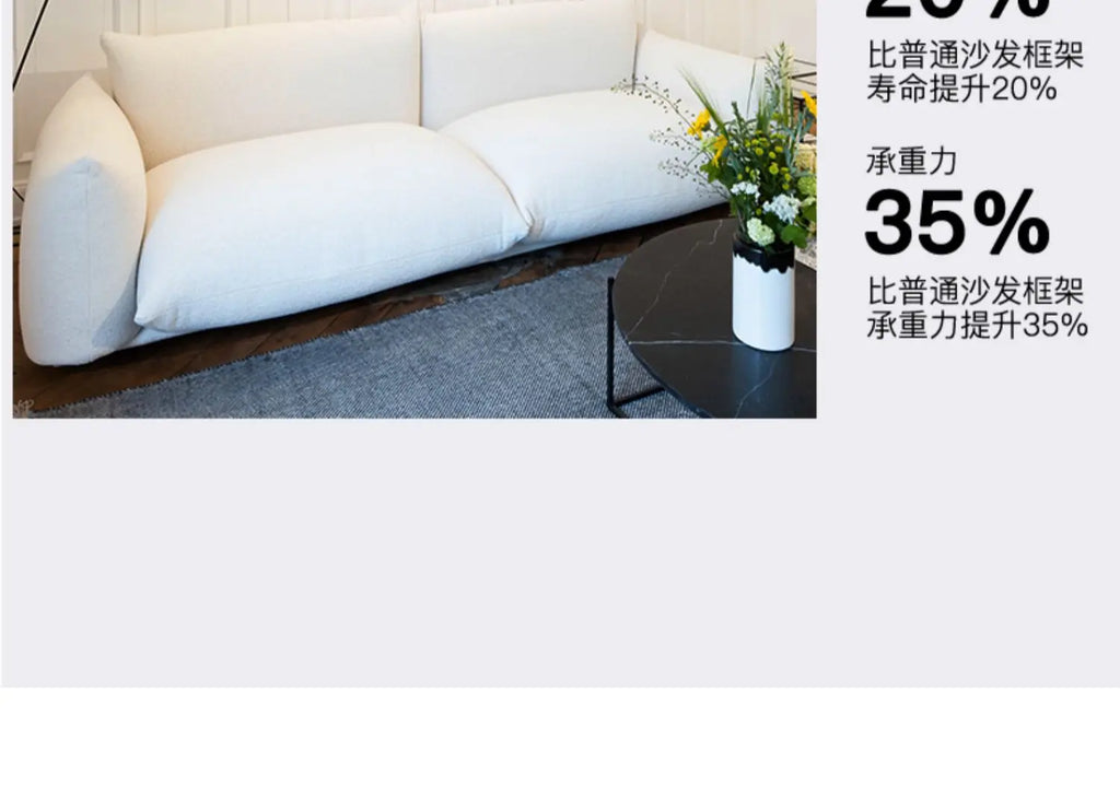 Modern Nordic Minimalist Sofa Designer 3 Seater Lounge Floor Sofa Love Seat House Muebles Para El Hogar Living Room Furniture