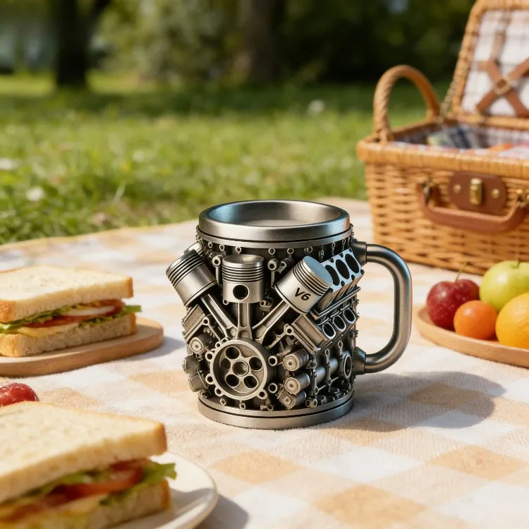 JUSTINLAU 240/350ML 304 Stainless Steel Resin  Coffee Cup Hot Water Mug Tea Cup for Outdoors Eco-Friendly  in Stock Beer Mug
