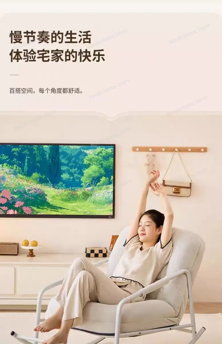 Modern Sofa Living Room Chairs Arm Nordic Designer Relax Living Room Chairs Recliner Balcony Home Furniture Terrace Furniture