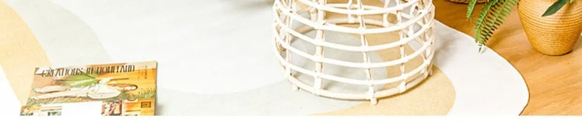 Rattan woven rocking chair Home leisure creative nap balcony adult living room modern garden handmade lounge chair