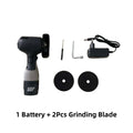 16.8V Portable Mini Angle Grinder Cordless Lithium Electric Cutting Machine Household Wood Diamond Polishing Grinding Power Tool