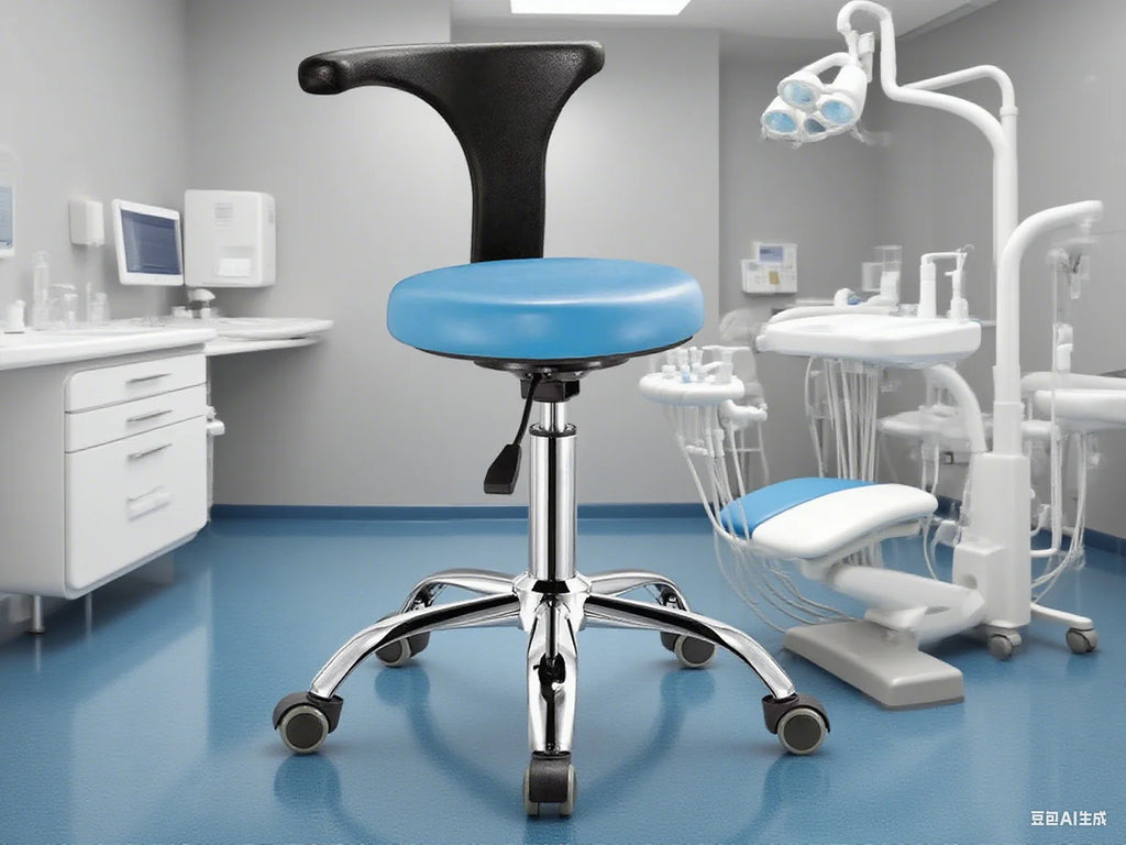 Manual Power Supply Chair Dentist Cosmetic Chair Lift Doctor and Nurse Assistant Chair