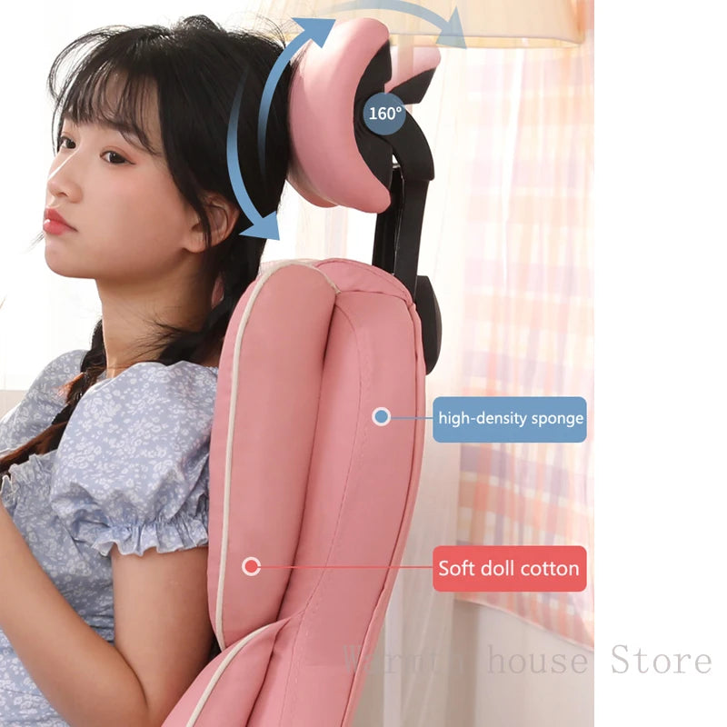 Mobile Ergonomic Office Chair Recliner Computer Bedroom Accent Office Chair Gameing Study Sillas De Oficina Office Furniture