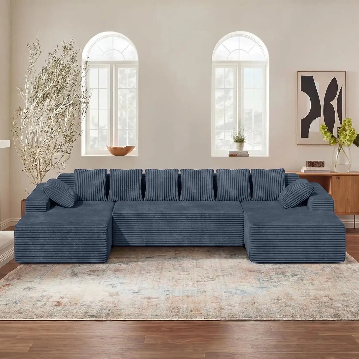 Modular Sectional Sofa Couches L-Shape Couch 3 Seat Modular Sofa Memory Foam Sectional Couches for Living Room,, Customized