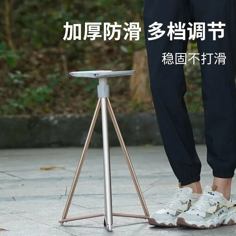 NEW Multifunctional hiking stick Lightweight folding walking stick chair telescopic climbing stick  walking cane equipment
