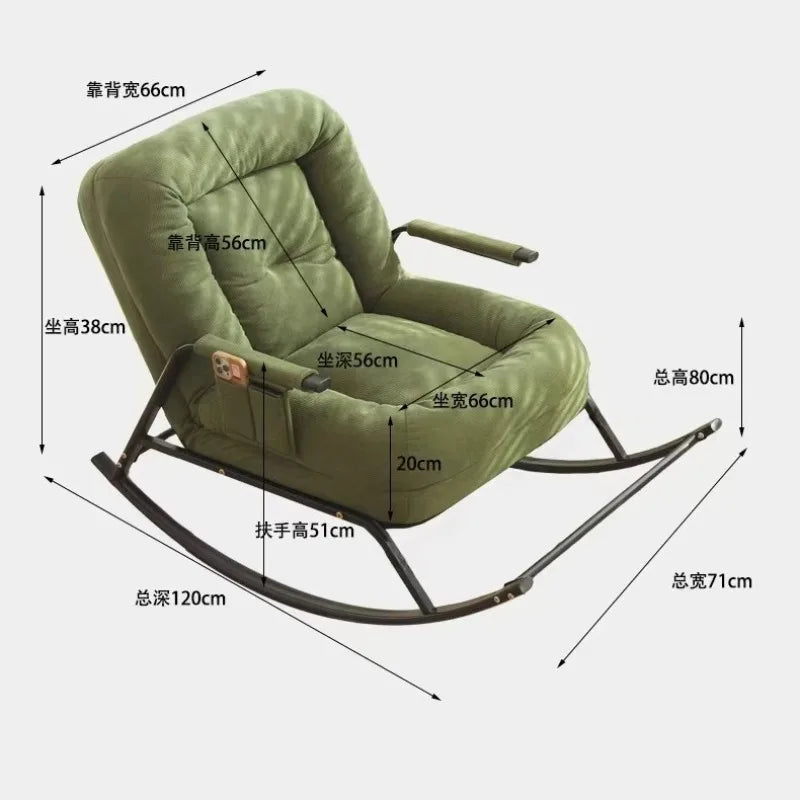 Ergonomic Party Chairs Living Room Floor Nordic Recliner Design Chairs Minimalist Modern Muebles De La Sala Rome Furniture