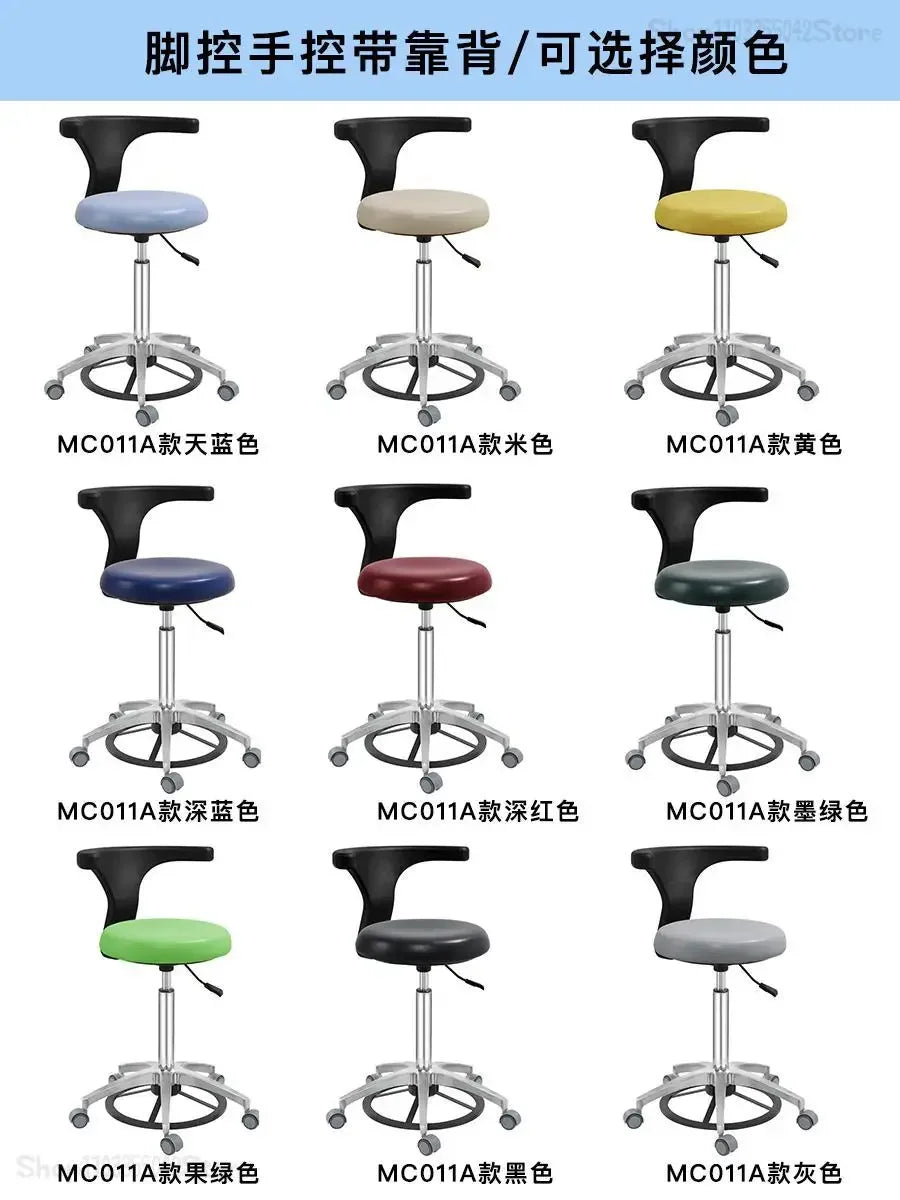 Dentist doctor chair tattoo technician university worker chair hospital nurse chair with backrest