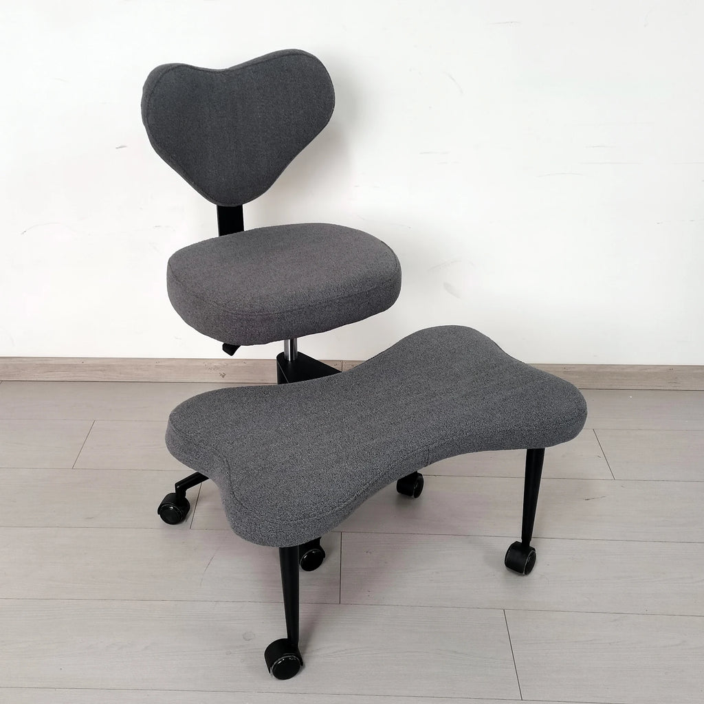 Cross-legged Chair Computer Desk Office Seat Sitting Not Sitting Easy Chair Dormitory Stool Squatting