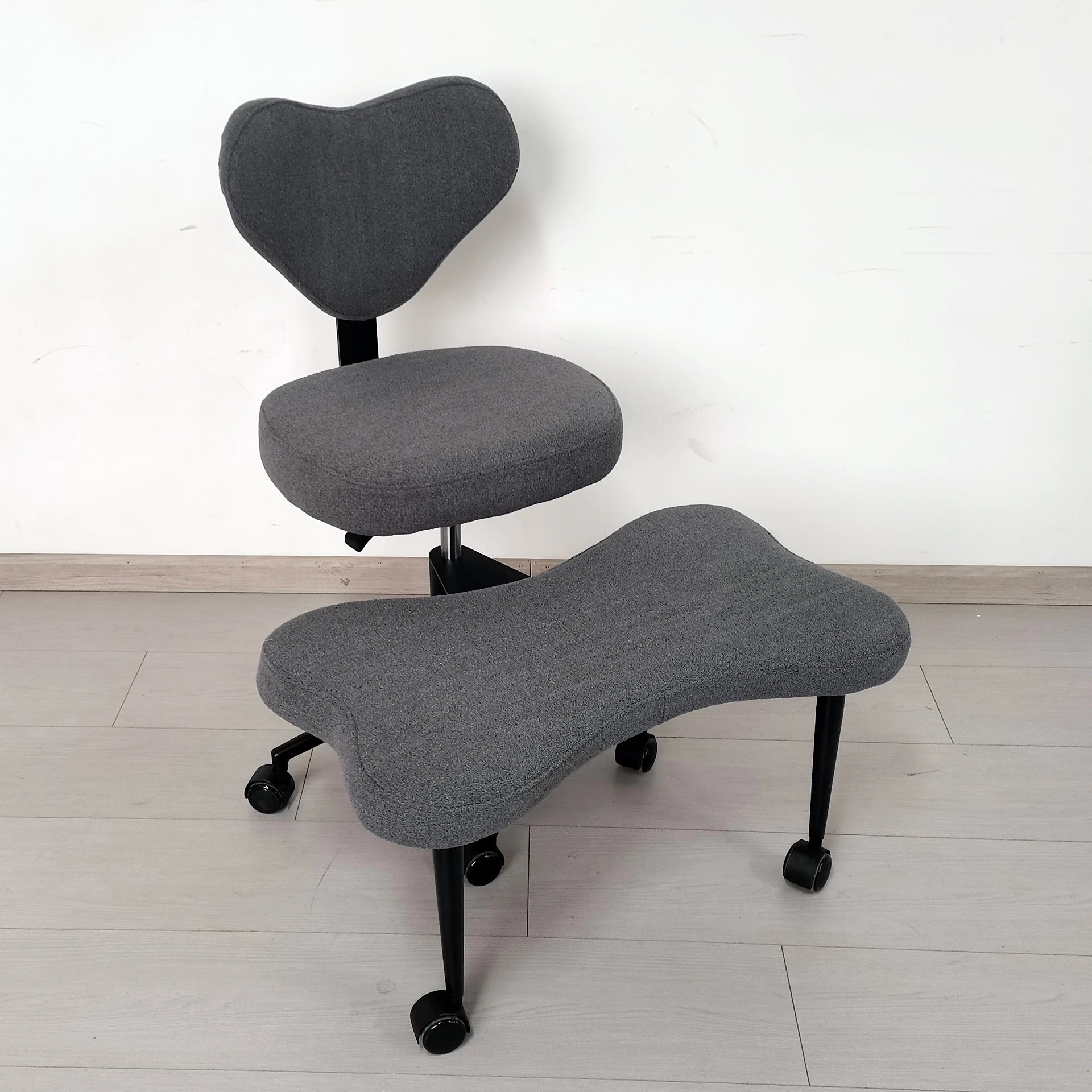 Cross-legged Chair Computer Desk Office Seat Sitting Not Sitting Easy Chair Dormitory Stool Squatting