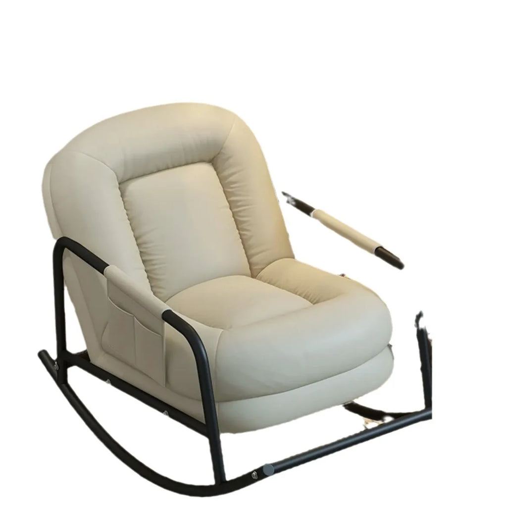 Lazy sofa rocking chair household sofa chair balcony leisure chair living room single rocking  human kennel recliner