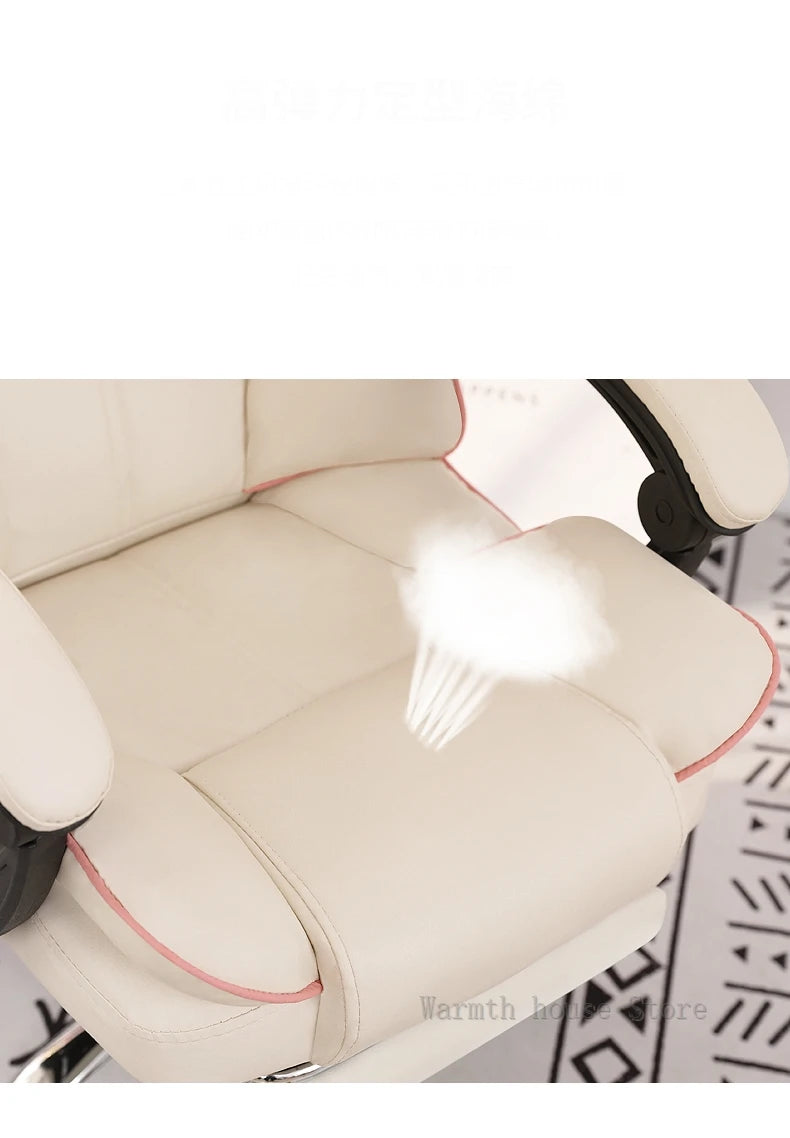 Mobile Ergonomic Office Chair Recliner Computer Bedroom Accent Office Chair Gameing Study Sillas De Oficina Office Furniture
