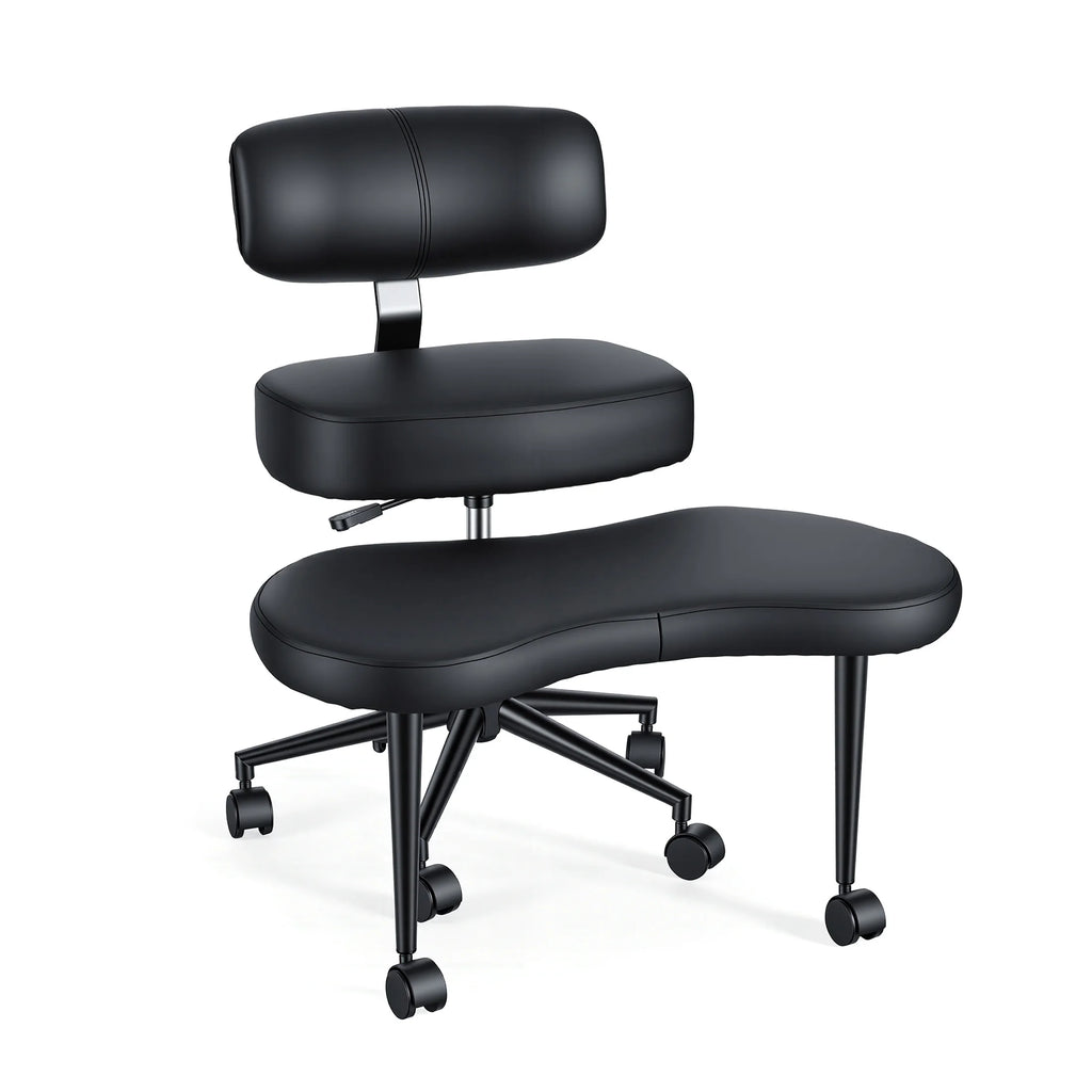 MCQ Ergonomic Armless Gaming Office Chair with Lumbar Support Rolling Swivel 360° Swivel Multiple Combination Methods Chair