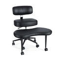 MCQ Ergonomic Armless Gaming Office Chair with Lumbar Support Rolling Swivel 360° Swivel Multiple Combination Methods Chair