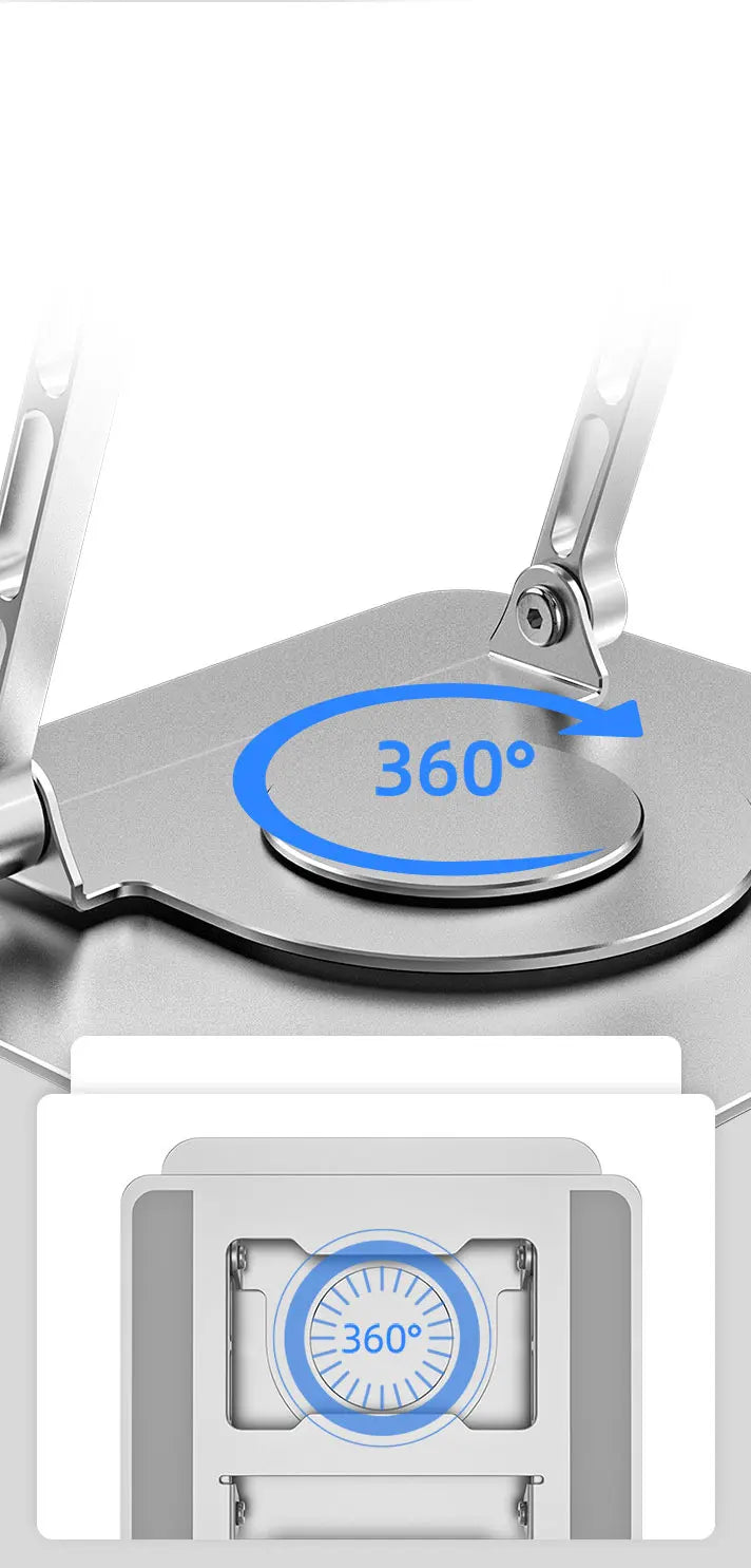 Foldable Laptop Stand Notebook Holder Vertical Aluminium Adjustable Portable Laptop Table Stand for Macbook Tablet Accessories