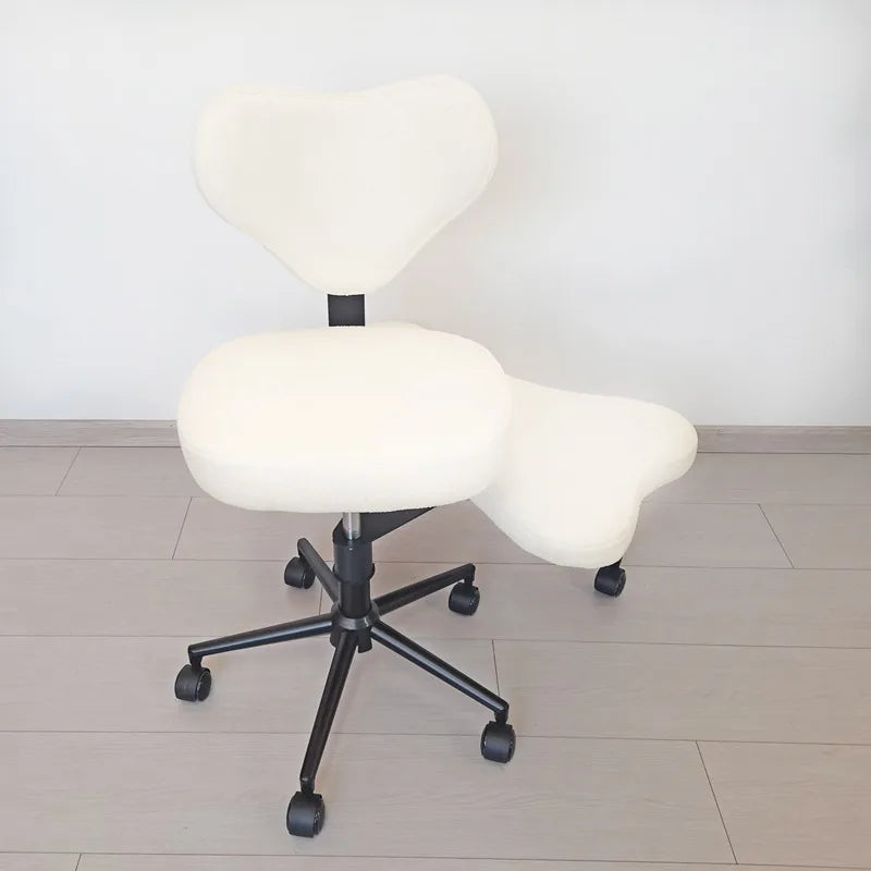 Cross-legged Chair Computer Desk Office Seat Sitting Not Sitting Easy Chair Dormitory Stool Squatting