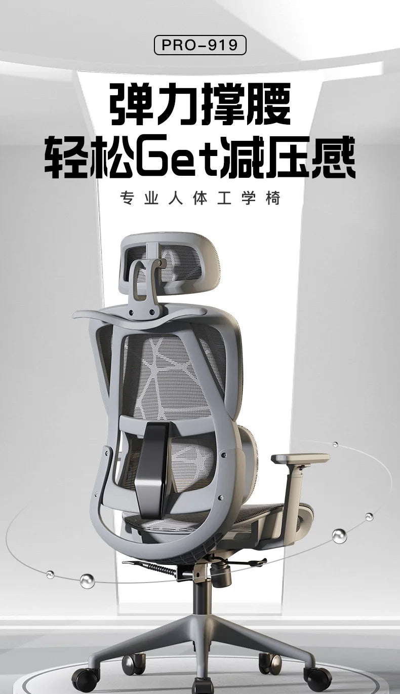 Ergonomics, Chair, Waist, Computer Comfort, Sedentary, Home, Backrest, E-sports Reclining, Office, Seat