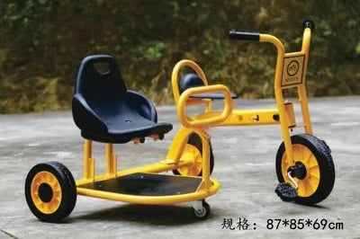 Tricycles, children's two person bicycles, outdoor twin bicycles, three person bicycles, multiple person rotating carts