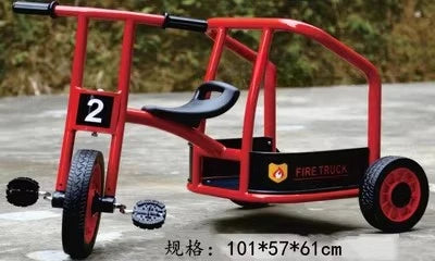 Tricycles, children's two person bicycles, outdoor twin bicycles, three person bicycles, multiple person rotating carts