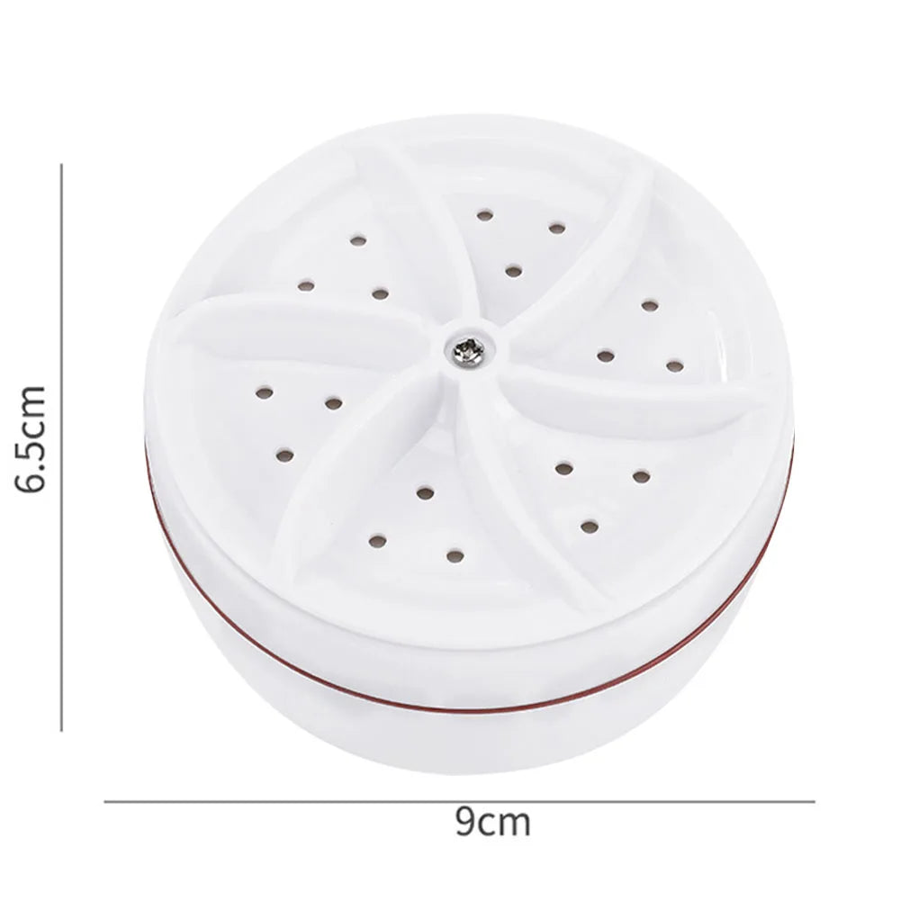 Rotating Turbines Washer Wheel Bubble Turbine Rotation Washer Machine Multifunction Cleaning Low Noise for Socks Underwear