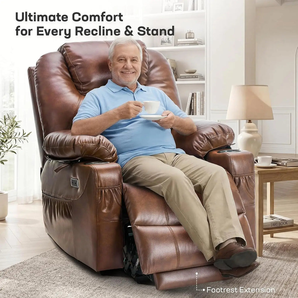 Dual Motor Power Lift Recliner Chair for Elderly with Massage and Heat, Electric Lift Chair for Adults with, Customized