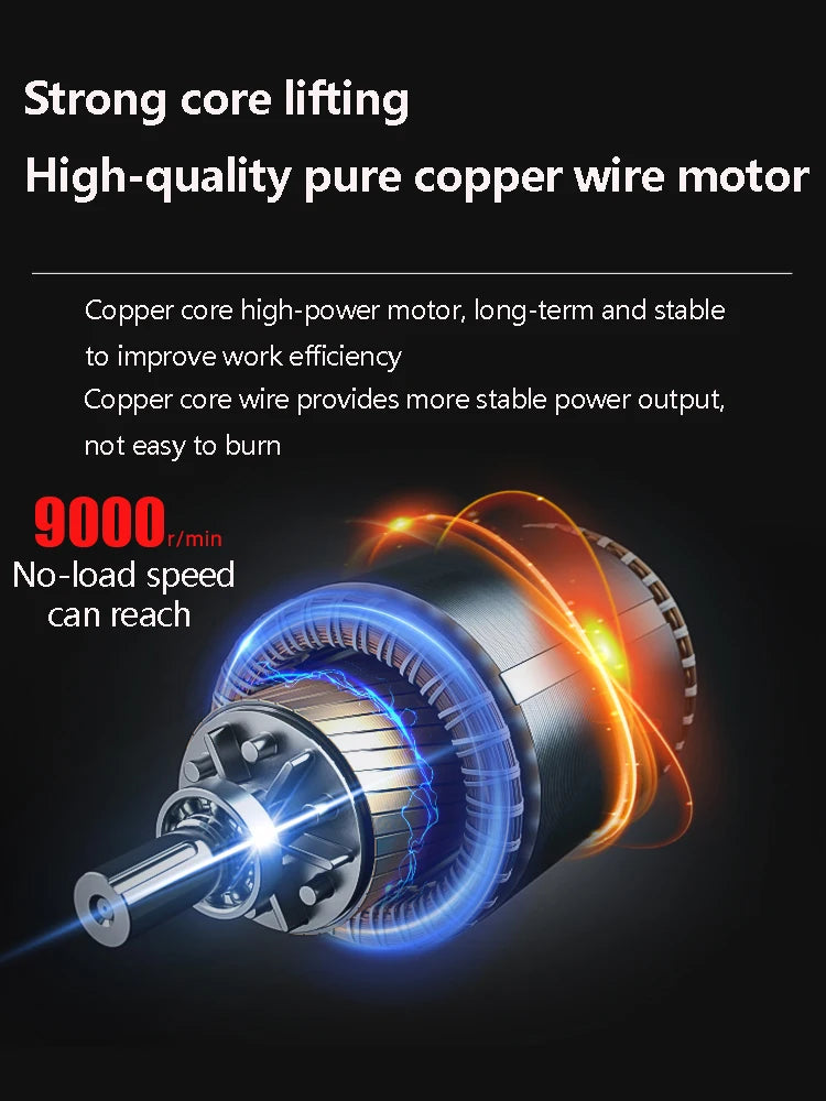 Mini Angle Grinder Rechargeable Household Small Lithium Battery Electric Cutting Machine