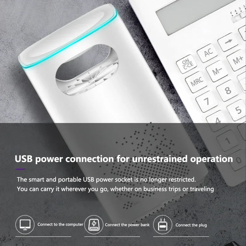 USB Mosquito Killer Lamp Fly Bug Mosquito Repeller Electronic LED Light Control Lamp Small Insect Trap Home Appliances