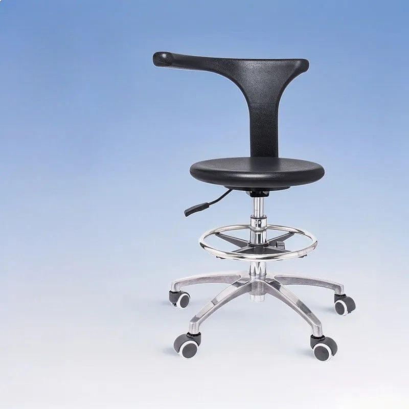 Professional Dental Stool Adjustable Rolling Chair for Clinic Doctor Nurse Assistant Lab Use