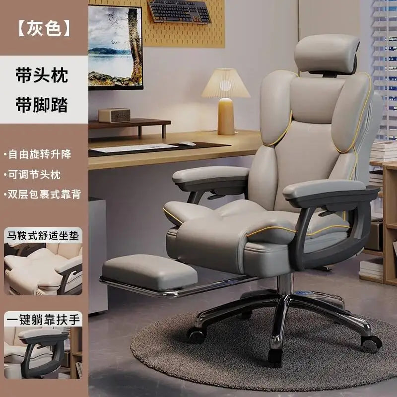Headrest Folding gaming chairs Leather Luxury Adult Relax Chair Gaming Single Reclining Armchairs Rooms And Sofas Furniture