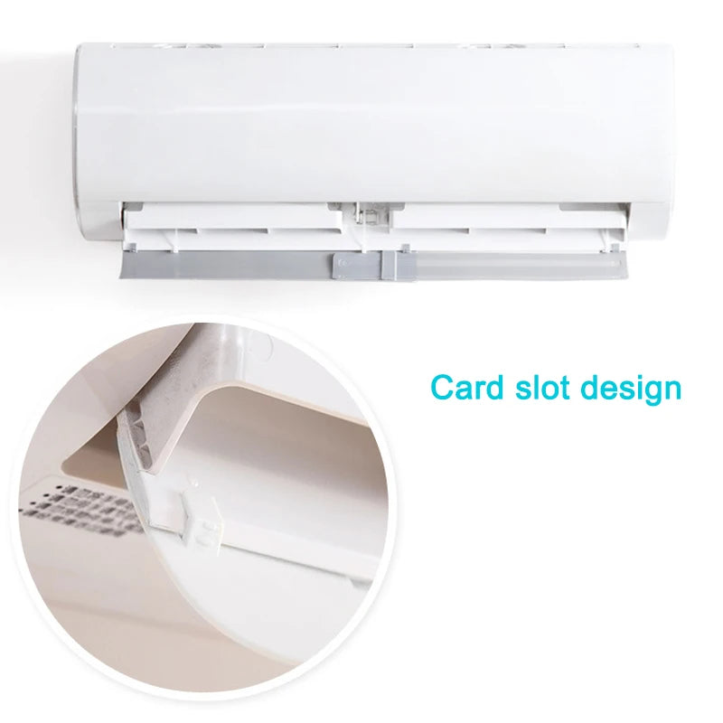 Air Conditioner Windshield Cover Cold Wind Deflector Retractable Baffle Anti-straight Universal Air Conditioning Baffle For Home