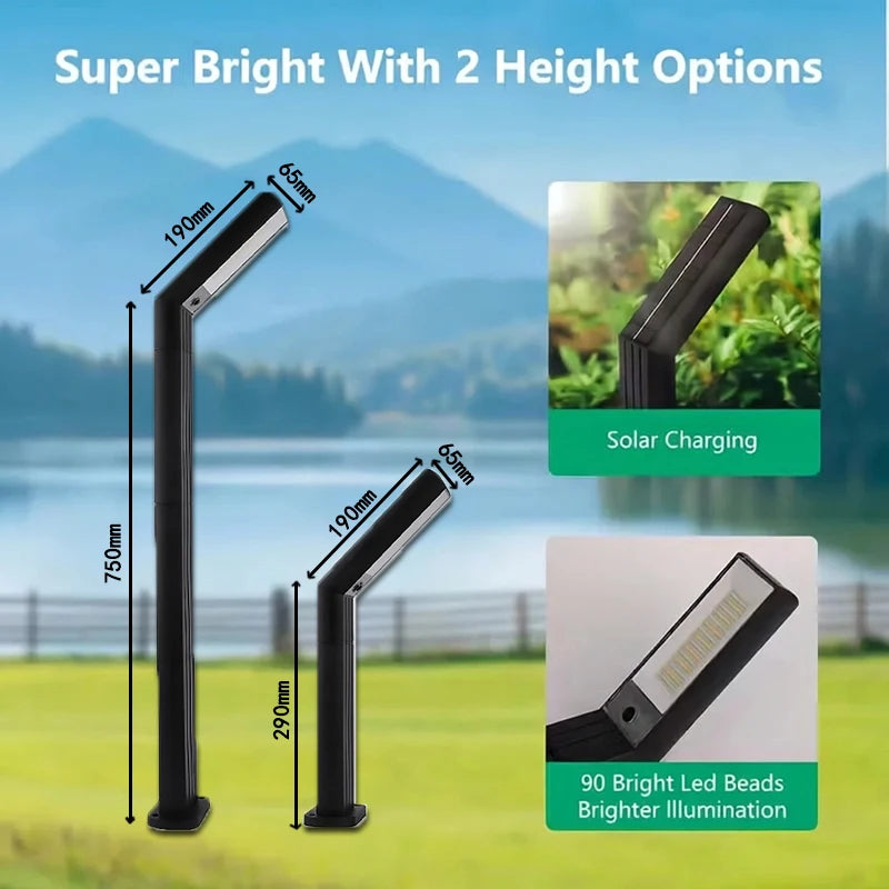Solar Ground Light 3colors or RGB Light Light Sensing Intelligence Outdoor Pathway Lighting Solar Garden Lights Durable Plastic