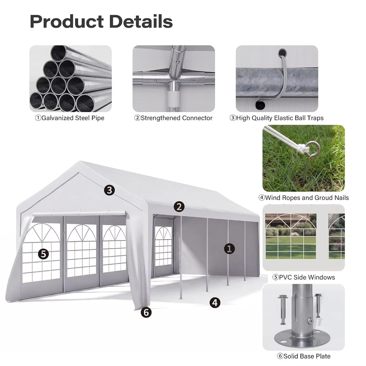 Custom Outdoor A‑Frame Shelter Tent, Stable Frame Structure Marquee, Waterproof Event Tent for Wedding Ceremony, Exhibition