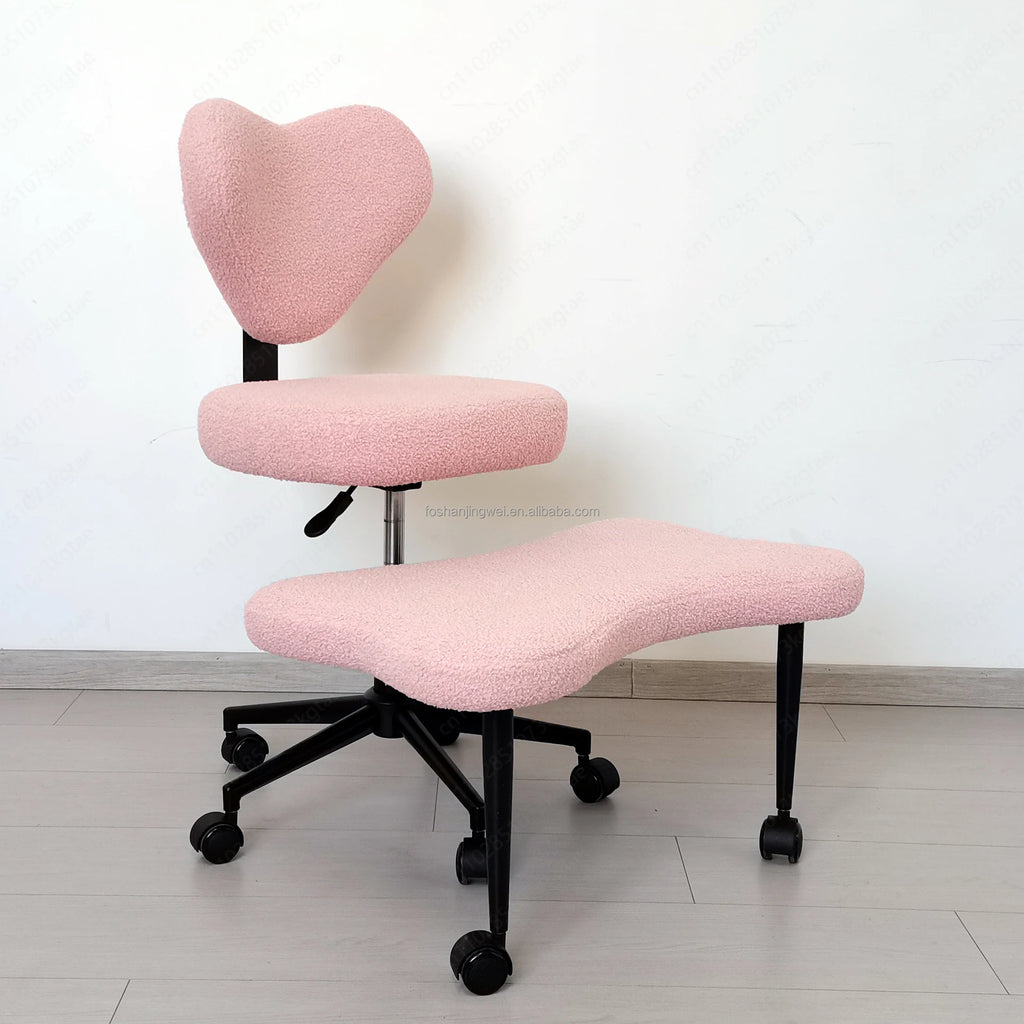 Cross Legged Squatting Lazy Chair, Comfortable Floor Seat for Long Sitting in Dormitory & Office