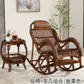 Balcony    lazy rocking recliner old-fashioned elderly high-end  woven free  household rocking
