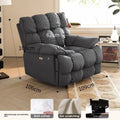 Electric Recliner Chair First-Class Cloud Single Sofa Living Room Multifunctional Lazy Lounge Swivel Recliner Sitting Sleeping