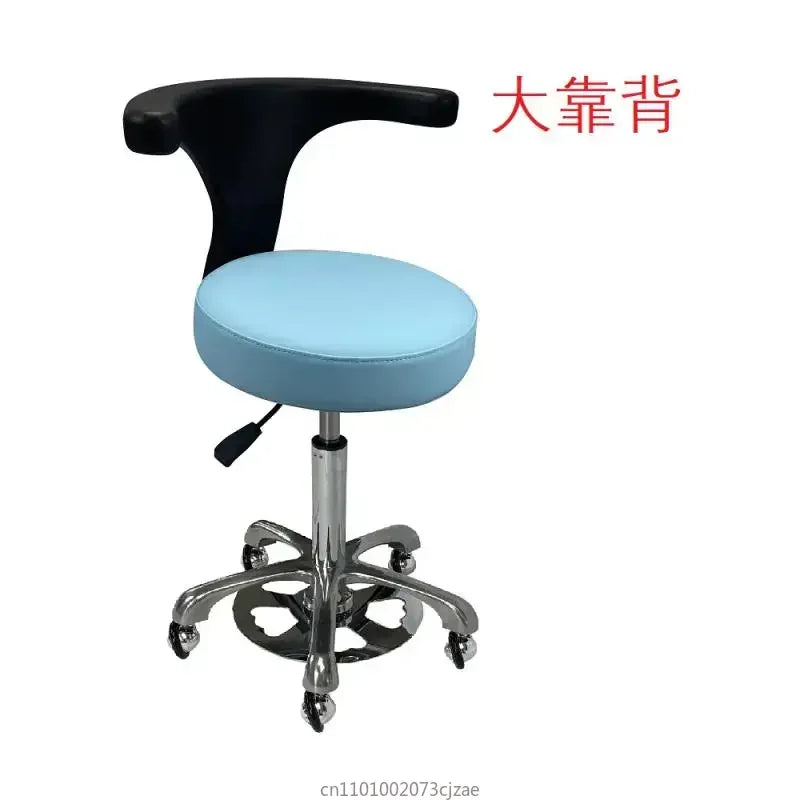 Dental dentist chair lifting doctor's office chair nurse's assistant rotating chair working medical facial features stool