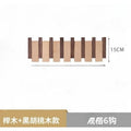 Clothes hook,  solid wood row hook, creative piano key entry, door entry wall, wooden coat rack