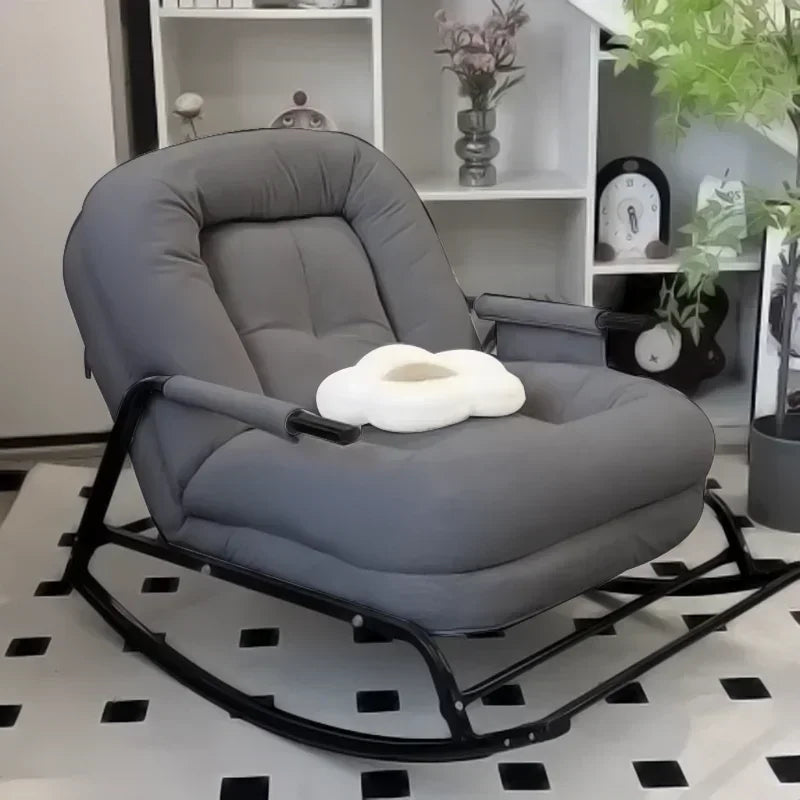 Lazy rocking chair Lazy sofa Home balcony Leisure living room Siesta chair Single Internet celebrity bedroom Siesta recliner